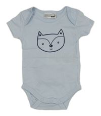 Svetlomodré body s líškou Ergee