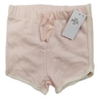 Nové - Svetloružové teplákové kraťasy Primark