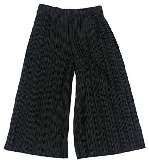 Čierne plisované culottes nohavice zn. F&F