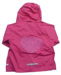 Ružová šušťáková bunda s kapucňou zn. Impidimpi