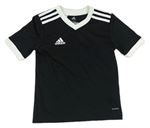 Černé sportovní funkční tričko Adidas