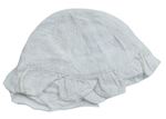 Bílý madeirovaný klobouk H&M