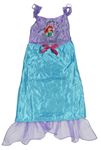 Kostým - Tyrkysovo-fialové šaty - Ariel Disney