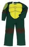 Kostým- tmavozeleno-žlutý overal- želva Ninja Ladybird vel.104-122