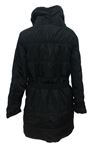 Dámsky čierny šušťákový zimný kabát zn. New Look