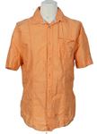 Pánská oranžová košile Lee Cooper 