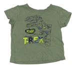 Zelené tričko s dinosaurem Kiki&Koko