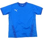 Modré sportovní funkční tričko Puma