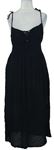 Dámské černé midi šaty Topshop 