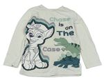 Smetanové triko s Chasem a dinosaurem George