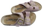 Dámské růžové semišové pantofle WalkX vel.38