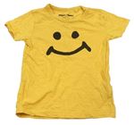 Žluté tričko se smajlíkem Next