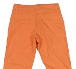 Oranžové plátenné chino nohavice zn. Vertbaudet