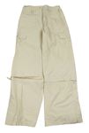 Béžové plátěné kalhoty s kapsami Peter Storm