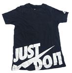 Černé tričko s logem Nike