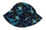 Tmavomodrý plátěný klobouk se žraloky F&F