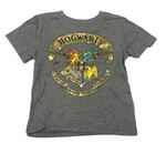 Tmavošedé tričko s potiskem - Harry Potter H&M