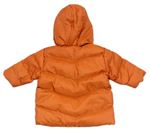 Oranžová šušťáková zimná bunda zn. George