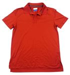 Červené sportovní polo tričko 