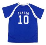 Safírové sportovní tričko - Italia zn. H&M