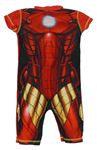 Červený UV overal - Iron Man Marvel