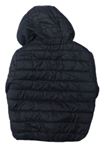 Čierna šušťáková zimná bunda s kapucňou zn. Primark