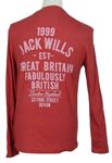 Pánske červené tričko s nápismi zn. Jack Wills