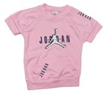 Světlerůžové tričko s logem - Jordan