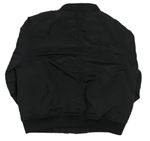 Čierna šušťáková prechodná bomber bunda s Minnie zn. H&M