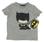 Šedé tričko Batman 