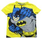 Hořčicové tričko s Batmanem DC Comics