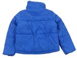 Modrá šušťáková zimná bunda zn. H&M