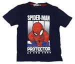 Tmavomodré tričko se Spidermanem Marvel