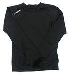 Černé sportovní funkční triko s logem Sondico