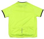 Neónově zelené cyklistické tričko zn. Pinnacle