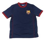 Tmavomodré fotbalové tričko - FC Barcelona
