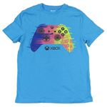 Azurové tričko s ovladačem - X-BOX