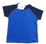 Modro-tmavomodré sportovní tričko Topolino