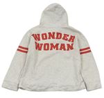 Světlebéžová mikina Wonder Woman s kapucňou zn. Mango