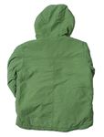 Zelená šušťáková zateplená bunda s kapucňou zn. Mini Boden