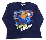 Tmavomodré triko s Paw Patrol Nickelodeon