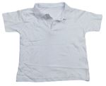 Bílé polo tričko 