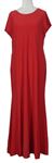 Dámské červené dlouhé šaty Marisota 