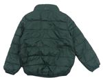 Tmavozelená šušťáková prešívaná ľahká zateplená bunda zn. H&M