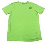 Zelené tričko s potiskem F&F