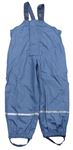 Modré šusťákové laclové kalhoty Impidimpi