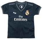 Antracitový fotbalový dres - Real Madrid