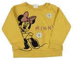 Žlutá mikina s Minnie Disney