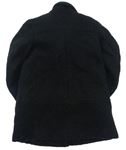Čierny vlnený kabát zn. H&M