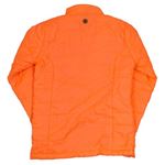 Neónově oranžová šušťáková prešívaná ľahká zateplená bunda